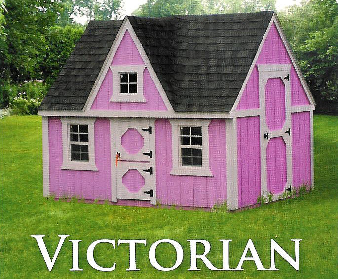 Playhouses Derksen Buildings Playhouses  Victorian playhouse picture